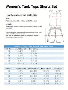 Womens Casual Easter Bunny Pattern Shirt And Short Two-Piece Set Plus Size Casual Crew Neck For Outdoors Activities And Casual Wear, 350g - Black - View 3