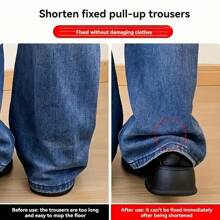 5 件/10 件裤腿固定夹，裤脚固定器防拖拽小工具，隐形裤脚固定器无需缝纫，适用于太阳帽、渔夫帽等帽子，配有绳扣 - 彩色 - 查看 7