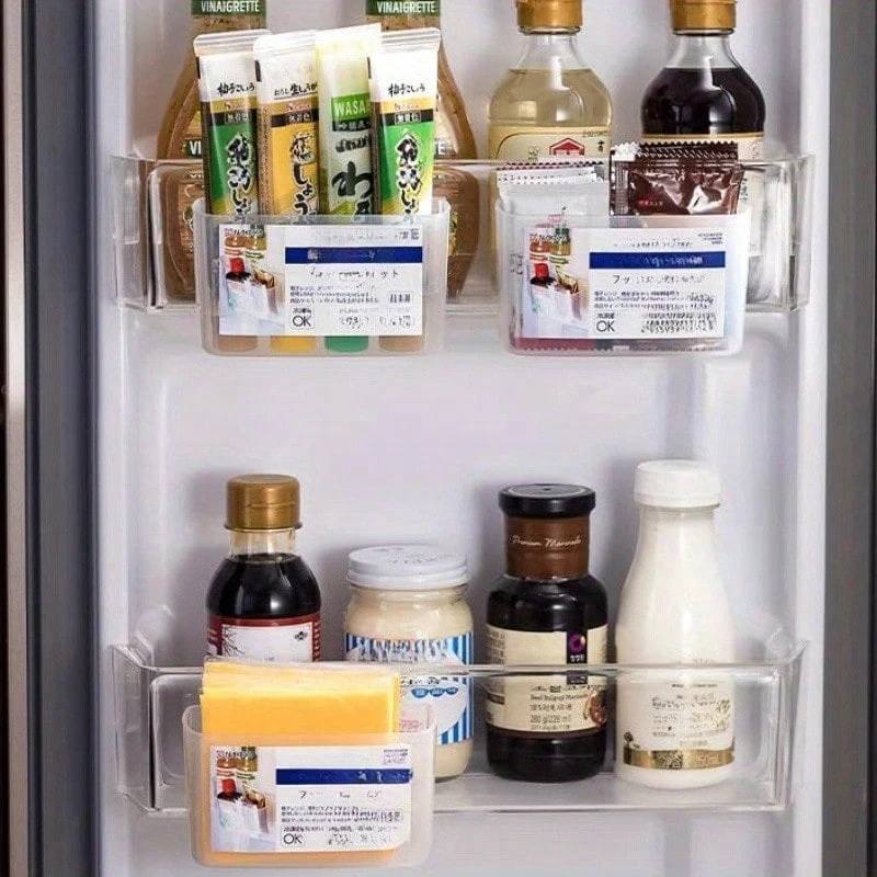 Support Magnétique Pour Ciseaux De Cuisine - À Fixer Sur Frigo Ou Surface Métallique - Économiseur D'espace Rouge