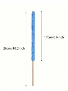 5pcs/Set Random Color Mini Vacuum Cleaner For Cleaning, Ultra-Fine Fiber Micro Duster For Crevice Cleaning, Multicolor Small Fan-Shaped Vacuum Cleaner Suitable For Car Vents, Fans, Small Spaces