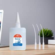 1/2/3pcs Multi-Purpose 30g Strong Super Adhesive 502, Universal Ultra-Fast Dry Adhesive, Shoe Glue, 502 Super Adhesive Cyanate Instantaneous, High-Strength Oily Adhesive, Quick Drying, Used To Repair Ceramic Repair Adhesive, Porcelain, Metal, Plastic, Wood Adhesive And Paste Wooden Furniture Back To School