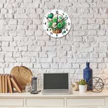 Wedding Rose Flower Basket, Living Room Decor, Bathroom Wall Decor, Wall Art, Gifts For Her - 混合色 - 查看 3