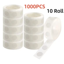 400pcs Easy-Peel Double-Sided Adhesive Dots For Secure Crafts & Wedding Decor, Removable & Versatile