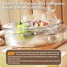 Baby Hand Clap Drum Small Trumpet Chewable Percussion Musical Instrument, Collapsible Striking Drum Early Education Music Toy