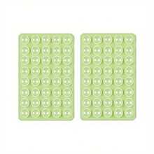 2pcs Solid Color 40pcs Double-Sided Silicone Suction Cup Phone Silicone Suction Cup Double-Sided Strong Silicone Suction Cup - Multicolor - View 15