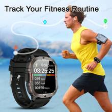 Hot New Product: A Men's And Women's Silicone Strap Sports Smartwatch, Capable Of Making/Answering Calls, Counting Steps, Tracking Calories, Distance, Multiple Sports Modes, Alarm Clock, Call Information Reminder, Multi-Functional Sports Smartwatch, 2.01 Inch Full Screen Touch Suitable For Android And IOS Systems, Fashionable Gift For Men/Girlfriends