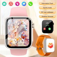 Smart Watch, Wireless Calling /Dial, Multi -Sport Mode, Calling Reminder And Rejection, SMS Reminder, Custom Wallpaper,Holiday Gifts, Birthday Gifts