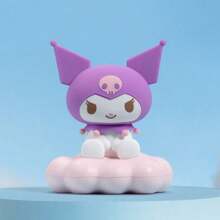 Miniso Sanrio0 Kuromii - Purple Cloud Pinch Series Luminous Ornaments, Exquisite Gift, Cartoon Cute Ornament, Christmas Party Gift, Bedroom Decor, Suitable For Gift.