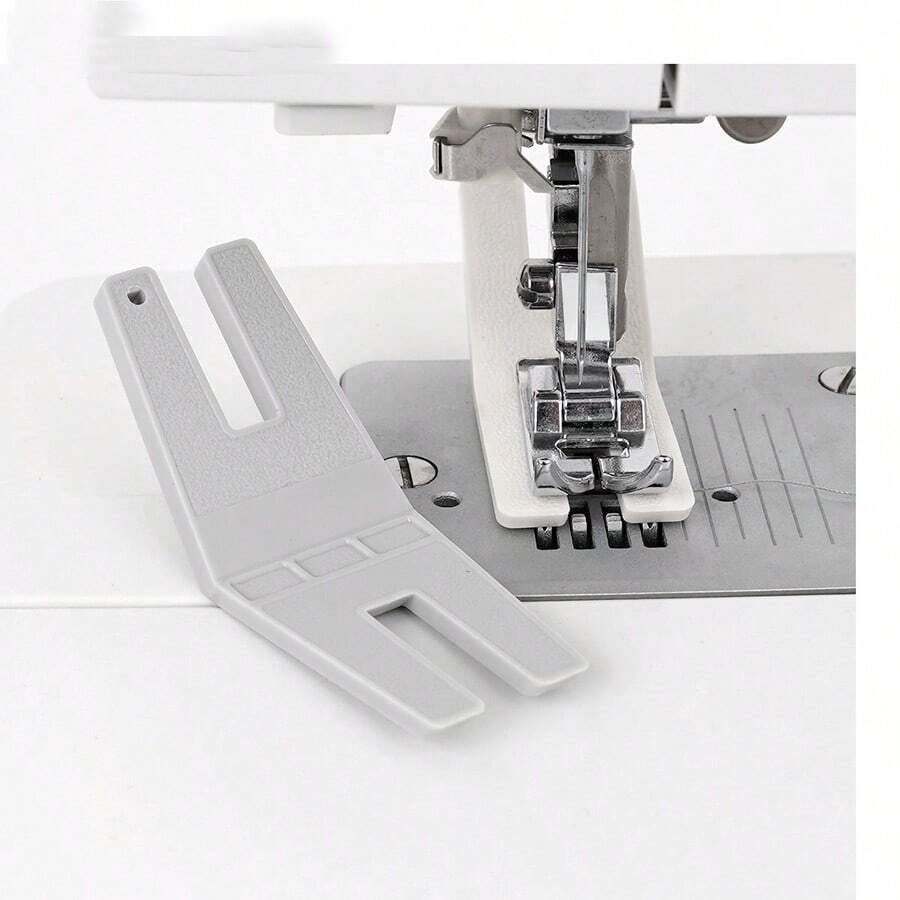2pcs Sewing Machine Presser Foot - Hump Jump Stitch Presser Foot, Suitable For Thick Fabrics, Denim, And Hemming, Quick Installation Fit For Brother/Singer/Janome And Other Mainstream Models
