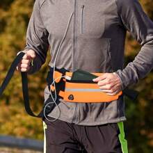New Reflective Pet Running Waist Pack Leash, Elastic Dog Running Leash, Anti-Pulling & Short Lead
