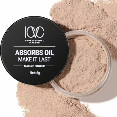 Long Lasting Perfect Setting Powder, Minimizes Pores And Fine Lines, Lightweight, Oil Absorbing, Mattifying, Finishing Powder