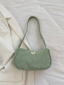 Solid Color Casual Lightweight Luxury Shoulder Bag, Suitable For Women Spring/Summer Daily Commute