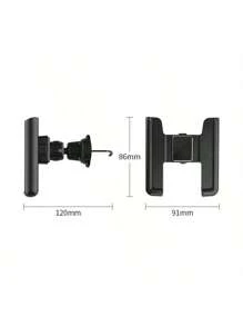 Car Phone Holder 360° Rotation Stand For Cell Phone Universal Gravity Auto Phone Holder In Car Air Vent Clip Mount GPS Support - Multicolor - View 2