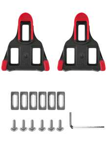 A Pair Road Bike Pedal Cleat SPD SL Bicycle Pedals Plate Clip Self-Locking Plate Float Pedal Cleats Cycling Shoes Bicycle Accessories - Multicolor - View 6