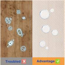 1 Pack Disposable Cutting Board, Portable Cutting Mat, Food Safe With Easy Cut Slider, Clear Roll, Easy Clean-Up For Kitchen, Outdoor Camping, Picnic, Traveling, BBQ, RV