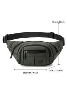 ceionkeust Unisex Fashion Practical Chest Bag, Multi-Function Phone Waist Bag, Casual Outdoor Hiking Lightweight Shoulder Bag, Cycling Travel Sports Crossbody Bag