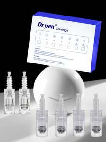 20/10/3pcs Micro Needle Tips 12-42 Needles Round Nano Needle Heads Compatible With Dermapen Microneedle Pen, Electric Microneedle Beauty Device () - Multicolor - View 2