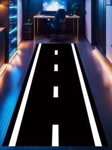 1 Stück Tischläufer mit Rennwagen Thema, Rennstrecke Tischdecke, schwarz-weiß karierter rechteckiger Landebahn Stoff Tischläufer, langer Rennstrecken Bodenläufer, dekorative Landebahn Tuch, Spiel Sport Dekoration Rennwagen Thema Geburtstags Dekoration Party Dekoration, Party Favors, Geburtstags Geschenke, Flurläufer, Wohnzimmer Dekoration, Tischdekoration, Küchendekoration, Bodendekor, Fußmatte