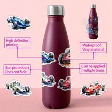 50PCS F1 Stickers Beach Island Life Stickers Aesthetic Vinyl Stickers High Quality Stickers Decals Scrapbook,Journaling,Laptop,Bumper,Skateboard,Water Bottles,Computer,Phone Stickers Can Bring A Lot Of Fun To Your Life,The Perfect Gift For Adults