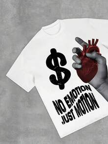 rich club T-Shirt Men's Y2K Style Graphic Cotton T-Shirt - Soft & Comfortable Crew Neck Short Sleeve Tee pwith Bold Portrait Print, Hip Hop Streetwear Fashion Top for All Seasons, Casual Streetwear | Round Neck Tshirt | Cotton Shirtp - Blanco - Ver 2