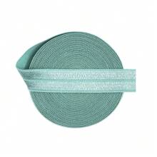 Bristlegrass Elástico plegable brillante FOE de 5/8", 3/4", 1", 15mm, 20mm, 25mm, cinta de satén de spandex sólido, cinta de tela para diademas, ligas para el cabello, pulseras, ropa interior, lencería, vestidos, adorno de costura