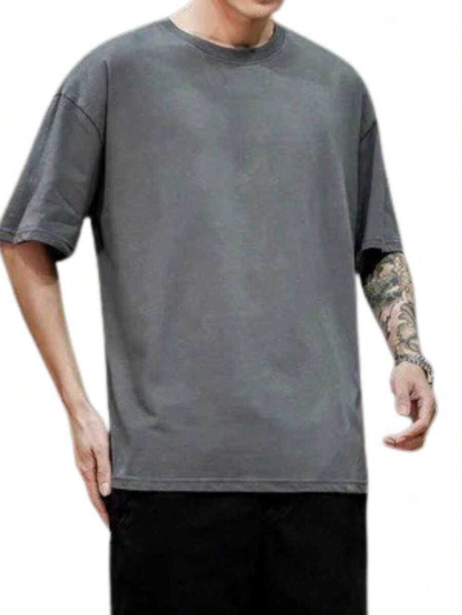 Men T-Shirts - Gris Oscuro - Ver 1