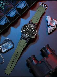 BIDEN 1块多功能圆形数字运动手表，适合日常佩戴，是馈赠佳品。