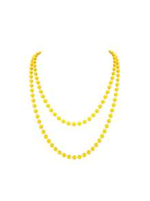 D EXCEED 1/2/4/5 PCS 1980s Long Neon Bead Nekalce For Women Neon Party Costume Accessories For Women Neon Artificial Bead Necklace Solid Color Bride Weddings Masquerade Festival Decorations Gifts