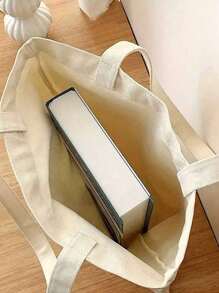 Combinación de lienzo blanco simple, bolso de lienzo en blanco y set de bolsa de belleza, usado para decoración y bolsas de compras hechas a mano, simple y generoso, bolsas de almacenamiento de viaje simples, bolsas de viaje de gran capacidad de unicolor: ¡una combinación perfecta para la belleza al aire libre! Este es el mejor regalo para familiares y amigos. Esta bolsa grande es adecuada para estudiantes