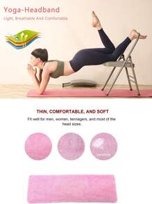 12 件/4 件套装女士超薄运动头带，瑜伽头带，柔软运动头带材质，适合室内外瑜伽、运动、健身 - 彩色 - 查看 2