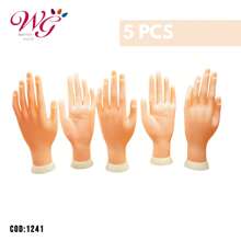 Practice Hand For Nails 5-10 Pcs - Multicolor - View 1