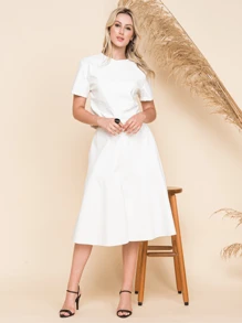 Women Blouses - 白色 - 查看 3