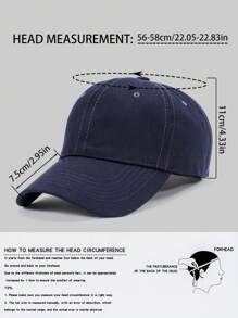 1pc Plain Casual Cute Polyester Quilted UV Protection Decorative Casual Vacation Sun Hat, Unisex Fashionable Commuter Baseball Cap, All Season - Curved Brim Hat - View 2