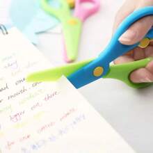 4/6pcs High-Quality PP Plastic Craft Scissors, Handmade Scissors With Wavy Edge Cutting, Suitable For Creative Projects, Paper Craft, Scrapbooking And Student DIY Decoration, Safe And Non-Harmful For Crafters And Hobbyists
