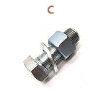 1pc Creative Bolt Container Hidden Safe Nut And Screw Secret Security Storage Box Hide Storage Stash Jars Diversion Container