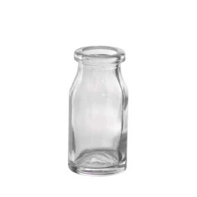 Mini Frasquinhos de Vidro 15ml Penicilina Incolor 10 Unid