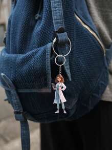 Nurse Doctor Keychain, Nurse Pattern Pendant, Bag Ornament, Acrylic Flat Keychain, Creative Accessory Accessories, Pendant Accessories That Can Be Hung On Backpacks, Phone Cases, Keychains, Car Decoration Pendant, Suitable For Both Boys And Girls, Suitable For Nurses, Doctors, Medical Workers, Gifts, Nurse's Day Gifts, The Best Gift For Medical Staff