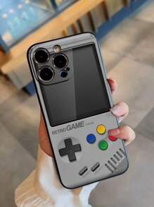 游戏打孔边缘保护手机壳,彩绘设计,兼容 iPhone 16/16 Pro/16 Plus/16 Pro Max、iPhone 14 Pro Max、iPhone 13、iPhone 11、iPhone X/XR、iPhone 7/8 系列、/Redmi 系列 - 彩色 - 查看 5