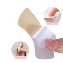5 Pairs: 2 Pairs Black Forefoot Pads, 3 Pairs Apricot Heel Grips, Ultra Soft Sponge, Anti-Friction, Invisible Heel Pads For High Heels