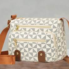 Nueva bolsa de lona de Oxford, bolsa de hombro con múltiples bolsillos, bolso cruzado