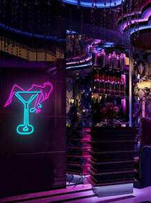 1pc USB Powered Neon Sign LED Decorative Light, Suitable For Room, Bar, Shop, Club, Man Cave, Nightclub, Party Decor