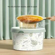 50pcs/Roll,Odor-Proof And Insect-Proof Tear-Free Trash Bags, Thickened With Automatic Drawstring, Suitable For Home Kitchen Use - Multicolor - View 5