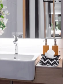 婴儿湿巾分类袋 - 便携式翻盖湿巾包密封压缩湿巾储存袋婴儿洗澡家庭装饰礼物