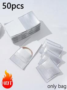 1/10/50pcs Soft PU Leather Jewelry Pouches, Jewelry Gift Bags, Wedding/Birthday/Party/Holiday Gift Packaging Bags For Earrings, Bracelets, Necklaces - C1 - View 15