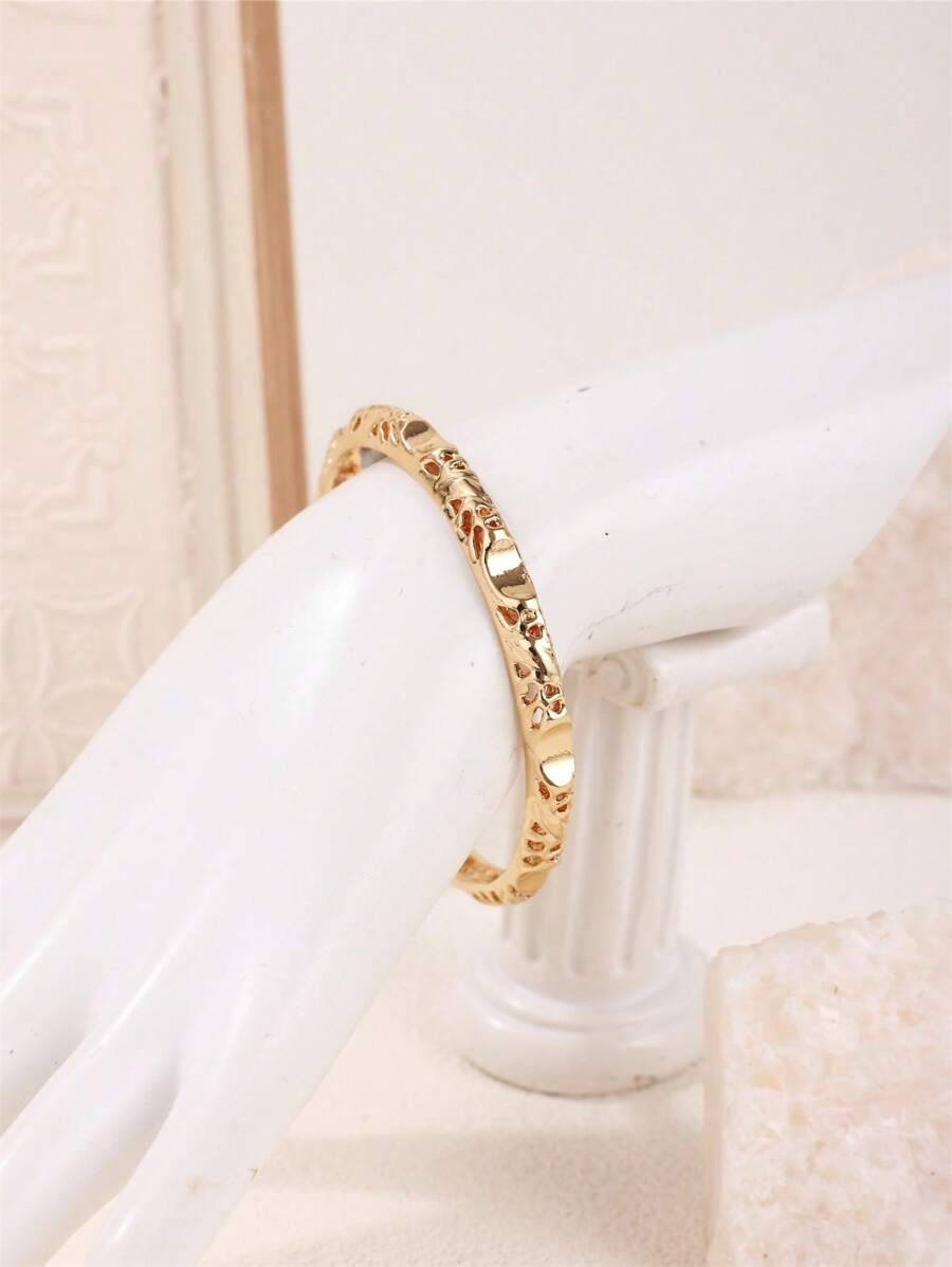 1 chiếc vòng tay thời trang phong cách Pháp, trang sức cưới/tiệc cô dâu Maroc nhỏ nhắn và tối giản - Nhiều màu - Xem 1