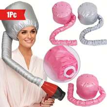 1pc Hair Dryer Bonnet Cap, Head Cover Style Blow Dry Hat, Home Hair Dryer Drying Cap, Hair Styling Hot Air Drying Cap, Perming & Dyeing Hair Treatment Cap Home Bathroom Decor Fall Decor Back To School Hair Bonnet