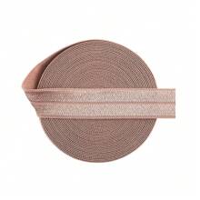 Bristlegrass Elástico plegable brillante FOE de 5/8", 3/4", 1", 15mm, 20mm, 25mm, cinta de satén de spandex sólido, cinta de tela para diademas, ligas para el cabello, pulseras, ropa interior, lencería, vestidos, adorno de costura