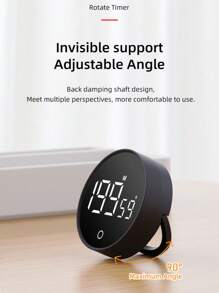 200 Minute Rotary Timer, Multi-Functional Silent Desktop Timer, Easy Countdown Timer For Tasks, Cooking, Time Management Reminder (Battery Not Included)