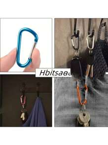 2 Stücke Aluminium Stern Karabiner, kreativer Feder Federhaken Schlüsselring Schlüsselanhänger, Outdoor Camping Wandern Zubehör Reisenotwendigkeiten Reisezubehör Urlaub Sommer Ferien Schulanfang - Verschiedenfarbig - Übersicht 6