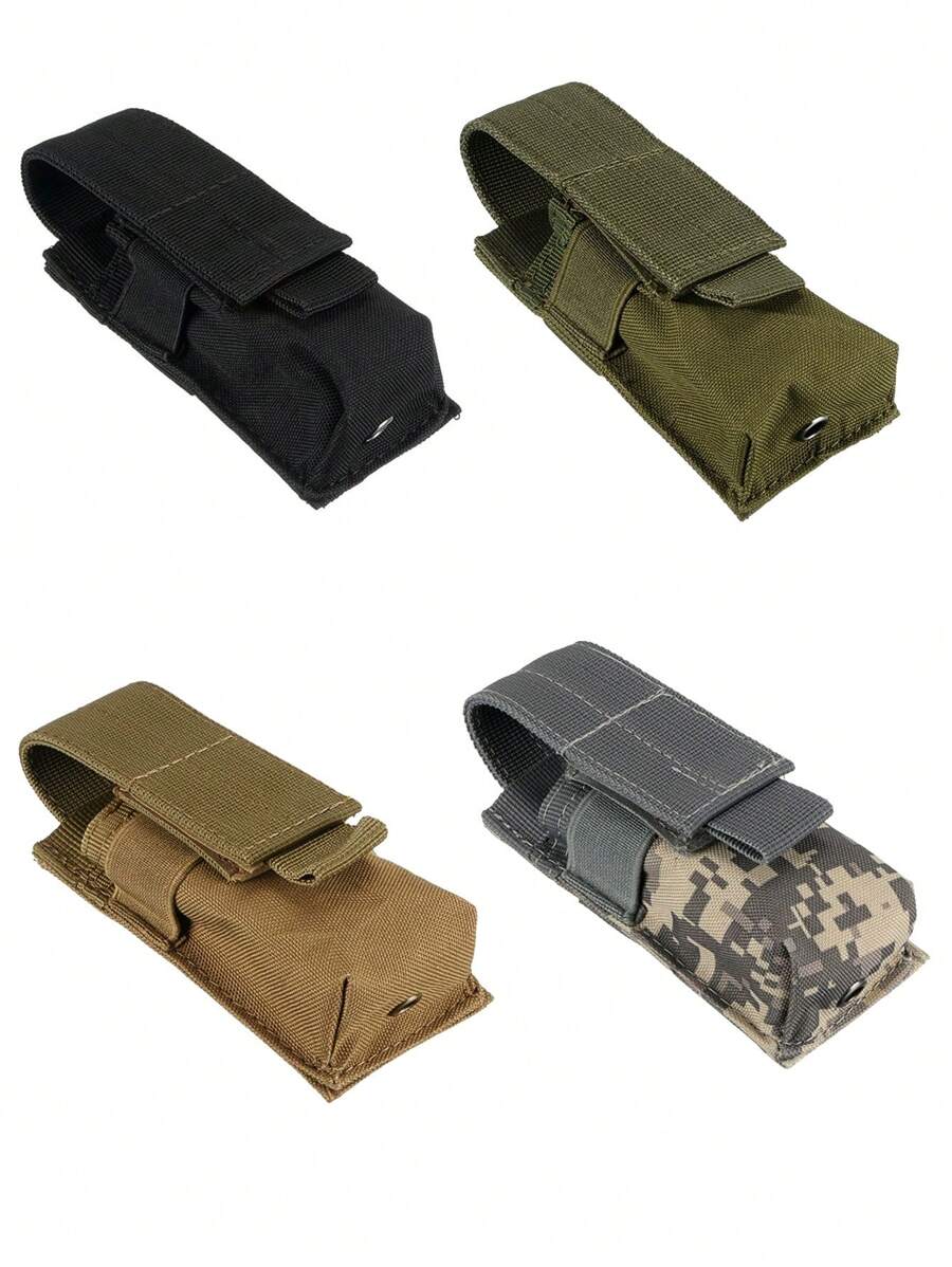 M5 Molle Flashlight Pouch, EDC Tactical Gear, Hands-Free, Lightweight, Outdoor Adventure, Small Utility Pouch, Waist Pack, Tactical Style, Outdoor Exploration, Rugged And Reliable